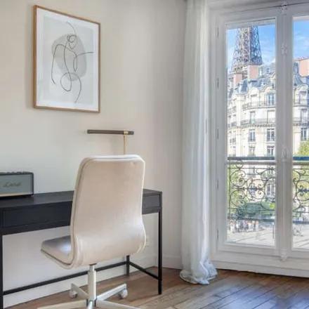 Rent this 1 bed apartment on 59 Avenue de la Bourdonnais in 75007 Paris, France