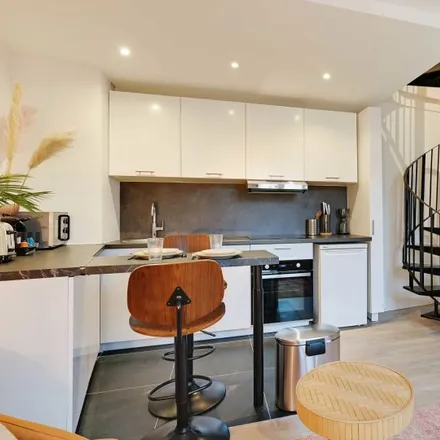 Rent this 1 bed apartment on 12 Rue des Ecouffes in 75004 Paris, France