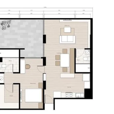 Buy this 1 bed apartment on Privada Bosques de Fontanebleau Número 34 in Colonia Paseos del Bosque, 53270 Naucalpan de Juárez