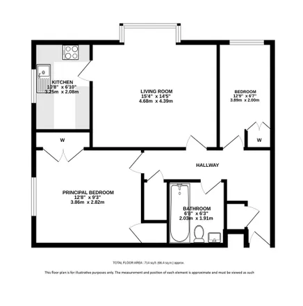 Image 9 - Avondale Court, Upper Lattimore Road, St Albans, AL1 3NU, United Kingdom - Apartment for rent