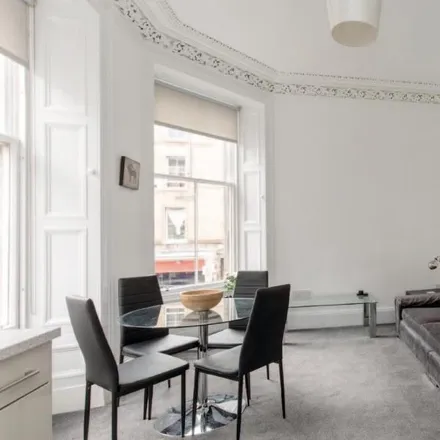 Rent this 4 bed apartment on The International Bar in 15 Brougham Place, City of Edinburgh