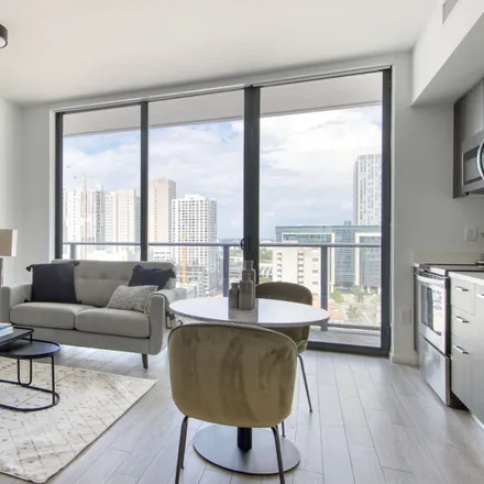 Rent this 1 bed apartment on The Loft 1 in Northeast 3rd Street, Miami