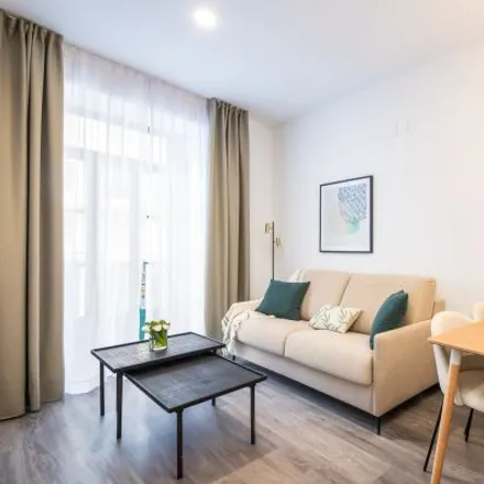 Rent this studio apartment on Trencar in Carrer del Trench, 46001 Valencia
