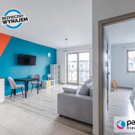 Rent this 2 bed apartment on Stanisława Lema 8 in 80-126 Gdańsk, Poland