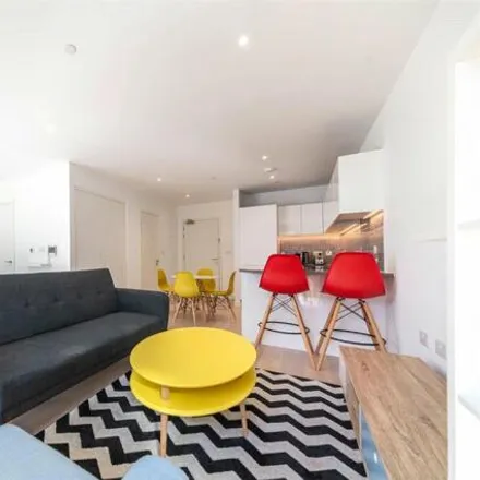 Rent this studio loft on Carrick House in Cable Street, London