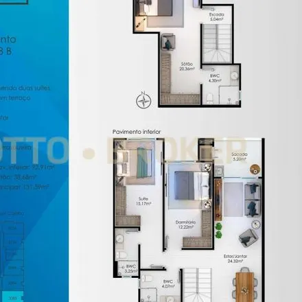 Buy this 3 bed apartment on Rua Adiles Della Giustina in Ingleses do Rio Vermelho, Florianópolis - SC