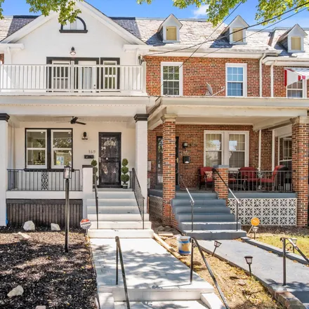 Buy this 4 bed townhouse on 229 Longfellow Street Northwest in Washington, DC 20011