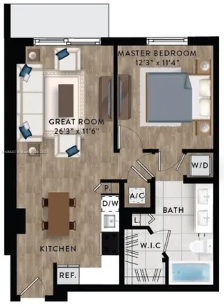 Image 2 - 221 Southwest 12th Street, Miami, FL 33130, USA - Apartment for rent