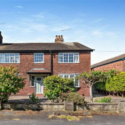 Buy this 4 bed house on 1 Rostherne Road in Wilmslow, SK9 6JE