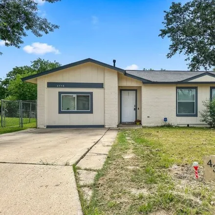 Buy this 4 bed house on 4398 Golden Spice Drive in San Antonio, TX 78222