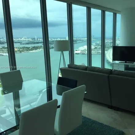 Rent this 2 bed condo on MarinaBlue in Northeast 8th Street, Miami