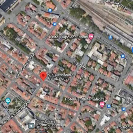 Rent this 2 bed apartment on Supermarket Cinese in Via Alessandro Gambalunga 70a, 47921 Rimini RN