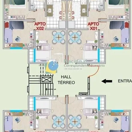 Buy this 2 bed apartment on Rua José de Olivas in Bairro das Nações, Itajubá - MG
