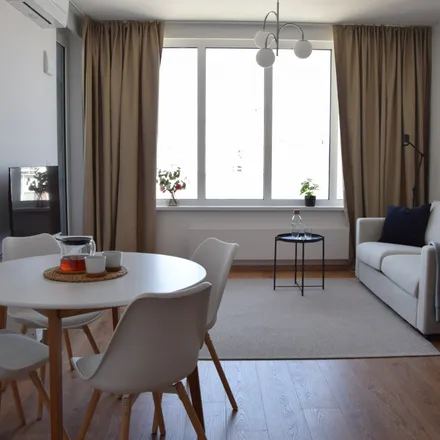Rent this 1 bed apartment on Discovery Residence in Mlynské nivy 19100/53, 821 09 Bratislava