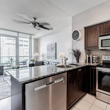 Rent this 1 bed apartment on Trinity Niagara in Toronto, ON M5V 4A2