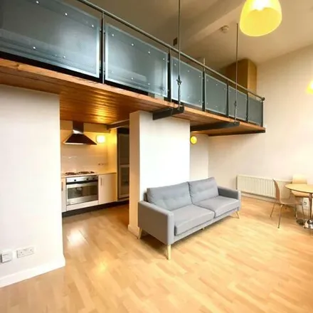 Rent this 1 bed apartment on Old School Lofts in Whingate, Leeds