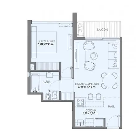 Buy this 1 bed apartment on Solís in Partido de Tigre, B1648 FAA Tigre