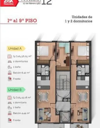 Buy this 1 bed apartment on Bulevar 27 de Febrero 1599 in España y Hospitales, Rosario