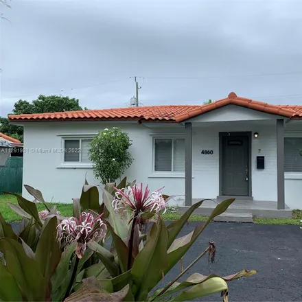 Rent this 3 bed house on 4860 West 3rd Avenue in Hialeah Estates, Hialeah