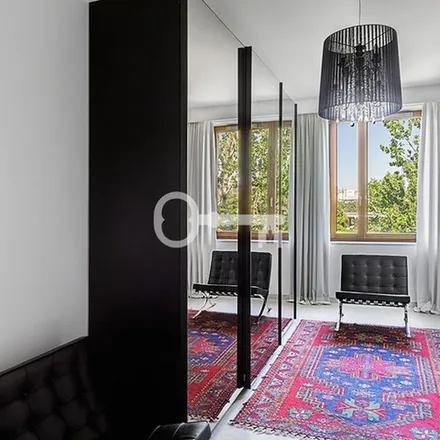 Rent this 3 bed apartment on Leona Kruczkowskiego 6 in 00-412 Warsaw, Poland