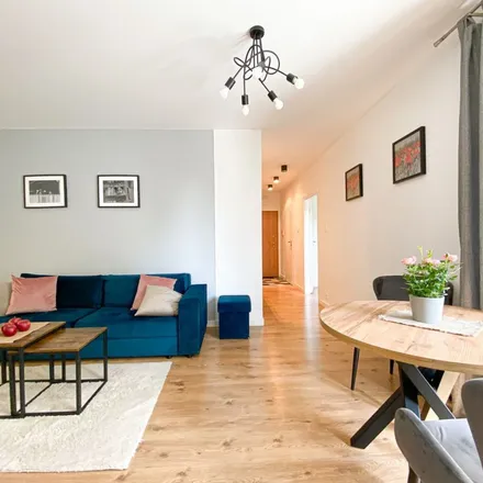 Rent this studio apartment on Jaktorowska 4 in 01-202 Warsaw, Poland