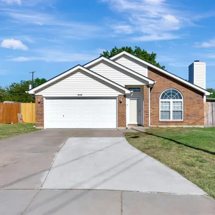 Buy this 3 bed house on 807 Columbia Court in Blue Mound, Tarrant County