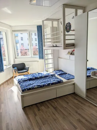 Rent this 1 bed apartment on Makedonská 622/12 in 190 00 Prague, Czechia