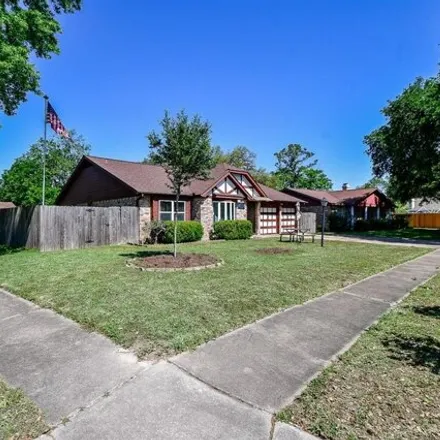 Rent this 3 bed house on 12804 Glenwolde Drive in Houston, TX 77099