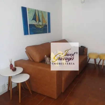 Rent this 2 bed apartment on Rua Santos in Pitangueiras, Guarujá - SP