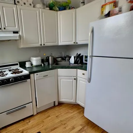 Rent this 3 bed apartment on Ali Baba Middle Eastern Restaurant in Washington Street, Hoboken