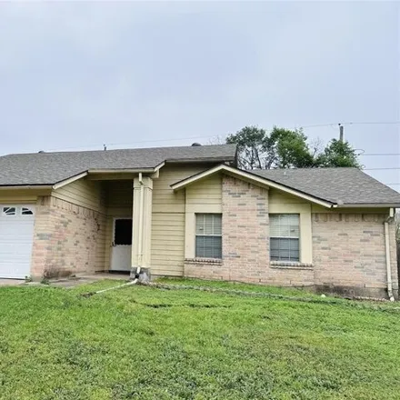 Rent this 3 bed house on Wolf Hollow Drive in Harris County, TX 77095