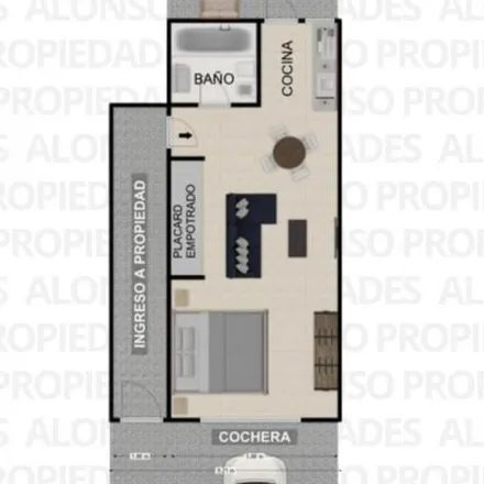 Buy this studio apartment on Veracruz 651 in Partido de Lanús, 1823 Lanús Oeste