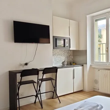 Rent this studio apartment on Via Farsaglia 9 in 20137 Milan MI, Italy
