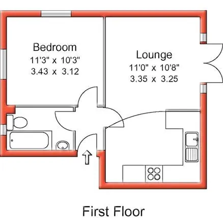 Image 5 - 29, 31, 33 Kendal Bank, Leeds, LS3 1NP, United Kingdom - Apartment for rent