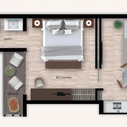 Buy this 1 bed apartment on 3D Museum in Avenida 10 Norte, 77720 Playa del Carmen