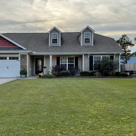 Buy this 3 bed house on 214 Jasmine Lane in White Oak Estates, Onslow County