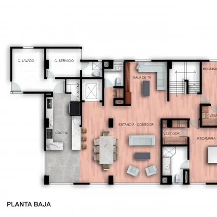 Rent this 3 bed apartment on Privada Hacienda las Golondrinas in Colonia Bosque Real, 52760 Interlomas