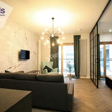 Rent this 1 bed apartment on Grzybowska 39 in 00-855 Warsaw, Poland