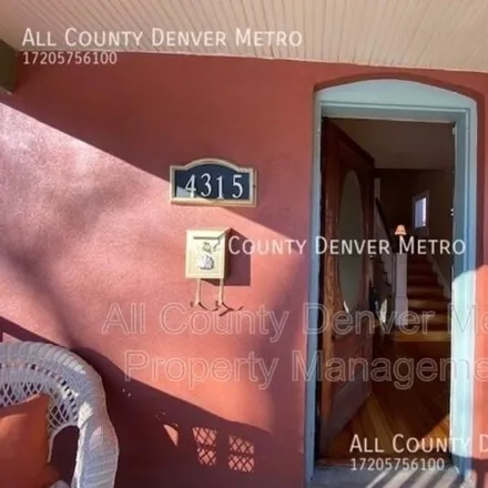Rent this 2 bed house on 4315 Yates Street in Denver, CO 80212