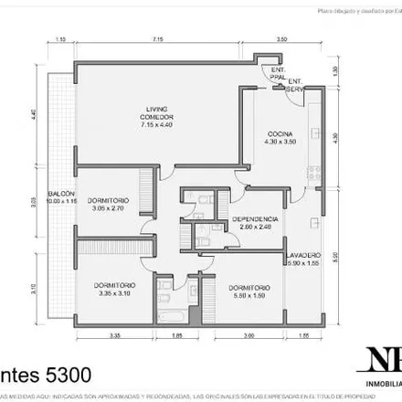 Buy this 3 bed apartment on Avenida Corrientes 5355 in Villa Crespo, C1414 AJG Buenos Aires