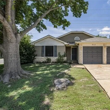 Rent this 3 bed house on 914 Peggotty Pl in Austin, Texas