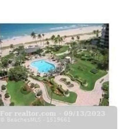 Rent this 3 bed condo on 5198 North Ocean Drive in Lauderdale-by-the-Sea, Broward County