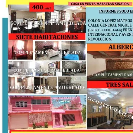Buy this 7 bed house on Calle General Miguel Negrete in López Mateos, 82000 Mazatlán