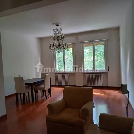 Rent this 3 bed apartment on Borgo del Parmigianino 19a in 43121 Parma PR, Italy