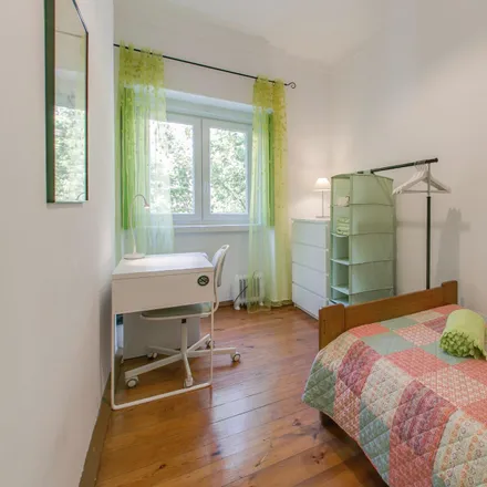 Rent this 3 bed room on Rua Afonso Lopes Vieira 24 in 1700-013 Lisbon, Portugal