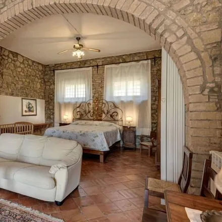Rent this 3 bed apartment on San Gimignano in Siena, Italy