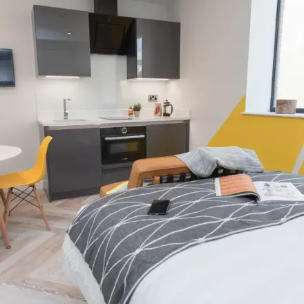 Rent this 1 bed apartment on Mosscare Housing in Great Western Street, Manchester