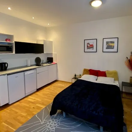 Rent this 1 bed apartment on Manekin in Korunní, 120 09 Prague