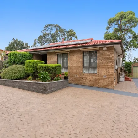 Rent this 4 bed apartment on 37 Chartwell Drive in Wantirna VIC 3152, Australia