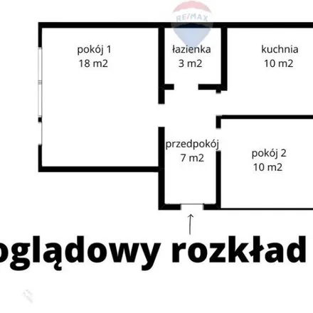 Buy this 2 bed apartment on Aleja 3 Maja in 27-400 Ostrowiec Świętokrzyski, Poland